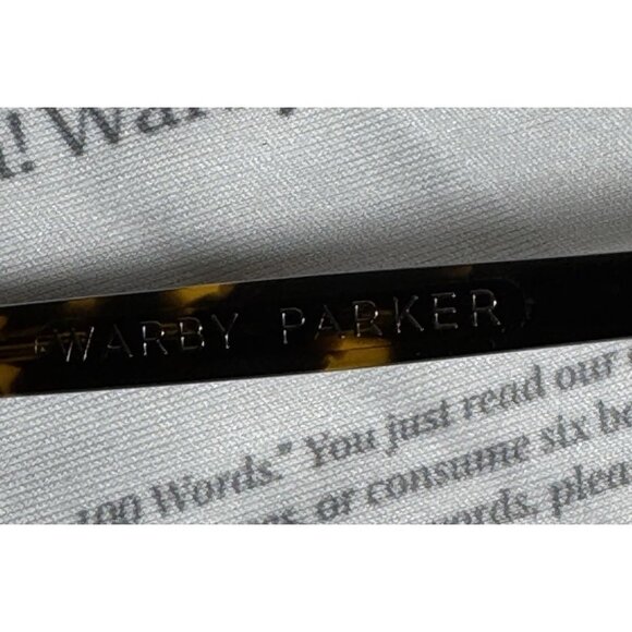 Warby Parker Durand Glasses‎ N 200 47-18-145 Tortoise - Picture 4 of 7